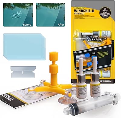 LT JABBA windshield repair kit-Windshield repair kit, windshield repair kit with 2 resin parts for repairing cracks and car windshield stripes.. Shop without boundaries at DIAYTAR NIGERIA, offering affordable products with convenient delivery times.
