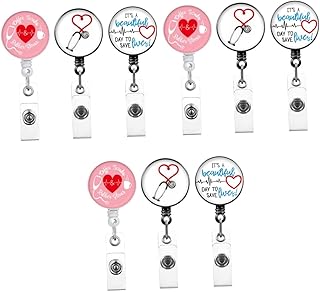 Nuobesty 9 Pieces Extension Badge Extension Badge Pink Stethoscope Nursing Nursing Student Identity Carrier Carte of Nurse Badge Badge Badge Carrier Identity Card Cards Accessory Absor.. DIAYTAR NIGERIA delivers what matters - quality, affordability, and prompt nationwide shipping.