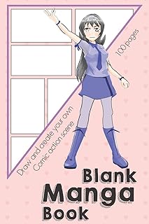 Virgin manga book: virgin comic strip for budding mangaka - 6 x 9 inches - 100 pages - Draw and create your anime.. DIAYTAR NIGERIA: Bringing quality products to every Nigerian with affordable nationwide delivery.