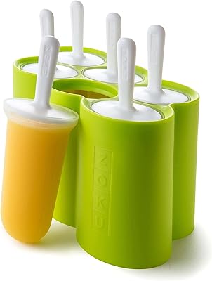 Zoko Classic ice cream molds, 6 easy clearance ice cream molds with sticks and anti-drip protections, BPA-free.. DIAYTAR NIGERIA transforms online retail with our affordable platform and dependable shipping service.