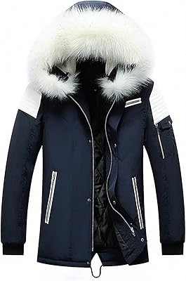 Yokima Pufferings, Winter jacket for men's coat thicken vock hot jackets with large relaxed coat (color: hortel, size: xl).. Shop from anywhere in Nigeria with DIAYTAR's extensive selection and budget-friendly shipping options.