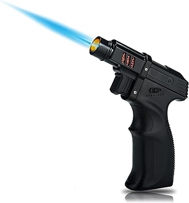 Promised windbreaker lighter, adjustable button torch, adjustable kitchen torch, bougie lighter, lighter for camping, domestic use and welding (black A).. Shop everything from A to Z on DIAYTAR Nigeria — delivered nationwide.