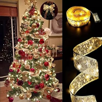 Christmas decoration strip with Enlightenment for Christmas tree decoration (luminous Christmas tree strip).. Your one-click solution to affordable shopping, DIAYTAR NIGERIA delivers quality products nationwide.