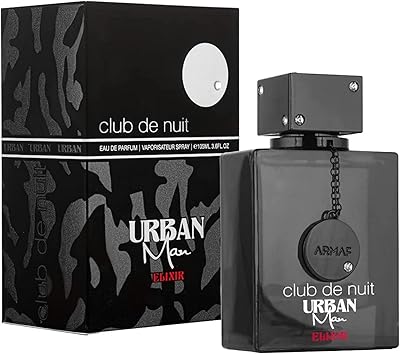 Eau de Parfum for Men's Urban Elixir of Nights Club 105 ml, black, men's perfumes.. Be part of Nigeria’s most trusted online shopping experience — DIAYTAR Nigeria.