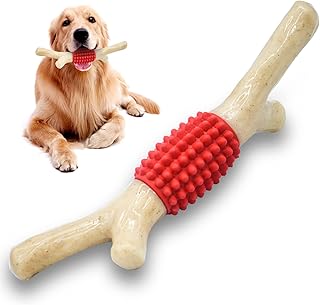 Furious chewer chewer chewing toy, ductal and durable rubber and nylon dentition stick for large and medium -sized dogs (real bacon).. From daily deals to exclusive products — DIAYTAR Nigeria has you covered.
