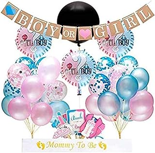 Kit of celebration supplies for revelation of the genre for boys and girls (64 pieces) - includes a revelation ball of the kind of 36 inch, confetti balloons, a banner, photo accessories and more - everything you need to celebrate your toddler.. Unlock endless possibilities with DIAYTAR NIGERIA's affordable marketplace and reliable delivery service.
