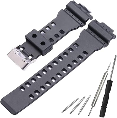 WRISTARMOR resin replacement watch strap for CASIO G-SHOCK GD120/GA-100/GA-110/GA-700.. Shop confidently with DIAYTAR NIGERIA, offering affordable prices and reliable delivery within a week.