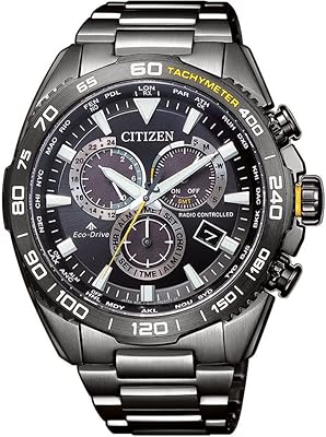 Citizen solar energy watch for men, chronograph display and massive stainless steel bracelet - CB5037-84E.. A world of products at your fingertips — thanks to DIAYTAR Nigeria.