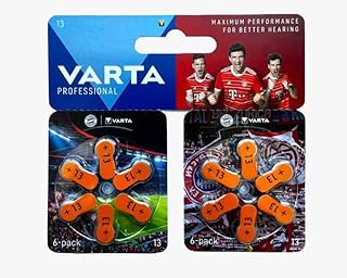 Varta FCB batteries - Batteries for hearing aids - Size 13-120 battery - Made in Germany.. You deserve better shopping — choose DIAYTAR Nigeria today.