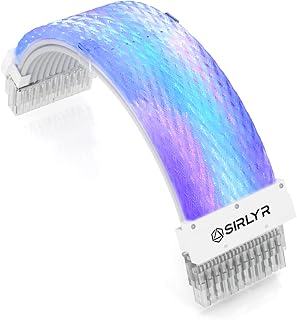 Serlear RVB power cables, power card supply cable argb, 24 -pin extension cable kit, Synchronous 5 V 3 -pin synchronous brushcut cable kit (transparent conducting mesh mesh).. DIAYTAR NIGERIA bridges the gap between desire and affordability with nationwide delivery in under 8 days.