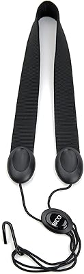 Neck strap for saxophone Rico SJA11 - For alto saxophone and soprano saxophone - neck strap for saxophone - Black nylon.. Navigate through thousands of products at pocket-friendly prices with DIAYTAR NIGERIA's easy-to-use platform.