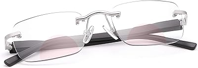 Bifocal photochromic reading glasses blocking blue light, spring hinge, transitional sunglasses for women and men.. Experience shopping without compromise at DIAYTAR NIGERIA, with vast selection and quick delivery.