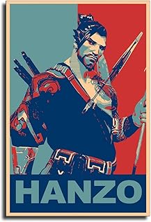 ZNO Overwatch Hanzo Design Canvas Art Poster Modern Design For Family Bedroom Decoration Size 12 x 18 inches (30 x 45 cm).. Discover endless shopping possibilities at DIAYTAR NIGERIA, with budget-friendly prices and reliable delivery.