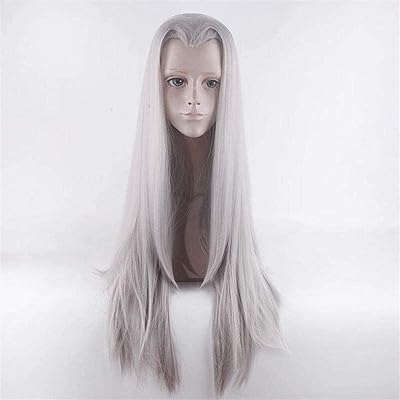 Cosplay wigs anime 7 FF7 Sephiroth Cosplay Party wigs + Bonnet de wig Women Women.. DIAYTAR NIGERIA combines affordability, variety, and convenience with nationwide delivery services.