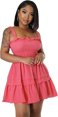 Filuno Dresses for Women, Summer Sleeveless Sexy Dos Sexy Summer Dresses Trapeze Mini Rofers Club for Women (Color: Hortel, Size: XL).. DIAYTAR NIGERIA makes every purchase count with our affordable prices and reliable 5-8 day shipping.