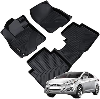 TPE 3D car floor mat compatible with Hyundai Elantra 2016-2020.. Your trusted marketplace, DIAYTAR NIGERIA offers comprehensive selection with budget-friendly delivery.