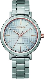 Eco-Drive relaxed watch for women-EM0766-50A, silver, bracelet.. Your everyday shopping companion, DIAYTAR NIGERIA offers unbeatable value with nationwide delivery.