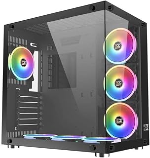 Xigmatek Aquarius Plus case with 7 RGB fans.. DIAYTAR NIGERIA: Where thousands of products meet affordable prices and reliable 5-8 day delivery.