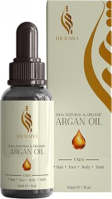Thuraiya argan oil - 100 % organic, cold pressed daily care formula, for your hair and skin, 50 ml.. Your digital shopping companion, DIAYTAR NIGERIA offers exceptional value with delivery in less than 8 days.