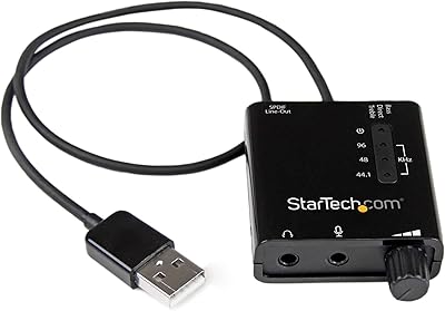 External USB Stereo Audio adapter Startch.com with digital audio DVD external Icusbaudio2D.. Whether you're in Lagos, Abuja, or anywhere in between, DIAYTAR Nigeria ensures your online shopping experience is smooth, affordable, and fast.