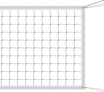 Lifgleek outdoor volleyball net with unarmed steel cable, robust 9.5 m x 1 m for garden, school, beach, set of professional volleyball net.. Experience the ease of modern shopping with DIAYTAR NIGERIA's comprehensive platform and quick delivery.