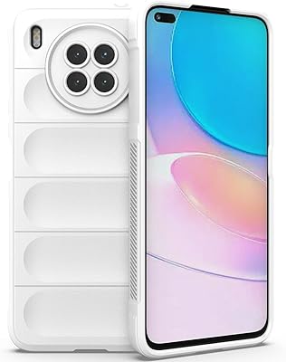 Huawei Nova 8i shell, abhole flexible silicone tpu non non -slip shock absorption shell for huawei nova 8i white.. Discover endless possibilities with DIAYTAR NIGERIA's extensive product range and affordable shipping.