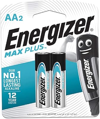 Alkaline batteries Energizer Max plus 1.5 V for AA powered devices, 2 pieces - black, EP91BP2T model.. Your budget-friendly online marketplace, DIAYTAR NIGERIA delivers a world of products in just 5-8 days.