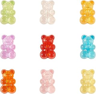 180 pieces of colorful gum pearls kawaii, transparent candy color, bulk acrylic pearls for the manufacture of hair jewelry.. Nigeria shops with DIAYTAR — wide selection, fast shipping, and great value.