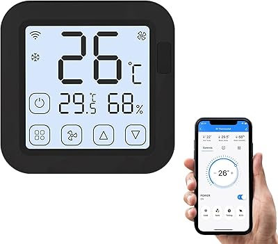 Intelligent infrared air conditioner control thermostat with LCD temperature and sensor.. Shop millions of products across categories on DIAYTAR Nigeria — delivered right to your door.