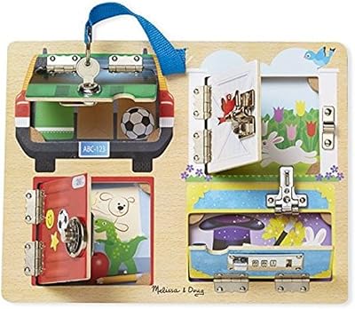 Melissa & Doug 19540 Locking and locking board Development toy for motor skills.. Experience the satisfaction of affordable shopping with DIAYTAR NIGERIA's nationwide 5-8 day delivery.