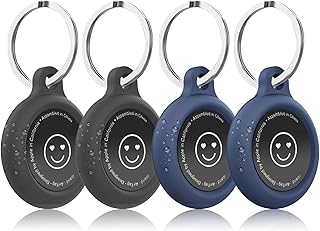 Jinrin Airtag Holder Key holders, set of 4 silicone cases for dog necklace compatible with Apple Airtag keychain, Airtag anti-enhanced cover accessories for AirTag Ring and Waller.. Shop across categories at DIAYTAR NIGERIA with the confidence of affordable prices and delivery within 8 days.