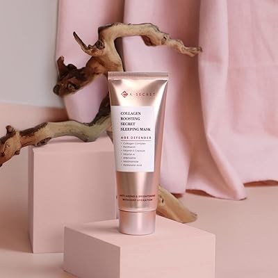 Night mask with collagen K-Secret, anti-wrinkle moisturizer for the face.. DIAYTAR NIGERIA puts thousands of products at your fingertips with affordable prices and delivery within a week.