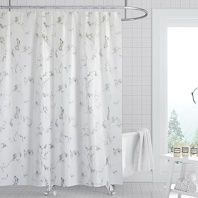 PEVA HAYED CAYONG shower curtain, 70 "x 70" waterproof and mold resistant with 12 hooks, shower curtain lining for showers, cabins and baths (color 3).. DIAYTAR NIGERIA brings the market to your screen with thousands of affordable products delivered to your door.