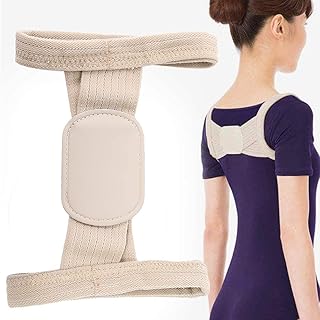 Posture corrector, adjustable posture correction belt of the back and spine to support the collarbone and relieve pain for women and men, breathable (L).. DIAYTAR NIGERIA: Your affordable shopping destination with thousands of products delivered in days.