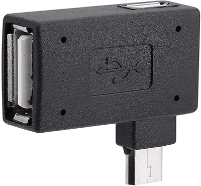 Host Micro USB 2.0 host adapter, 90 -speed high -speed OTP host adapter, female USB adapter to fixed male for USB keyboard to mouse.. Discover endless shopping possibilities at DIAYTAR NIGERIA, with budget-friendly prices and reliable delivery.