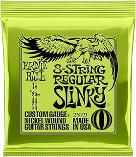 Electric guitar strings with 8 ropes wrapped in nickel united Ernie Ball - Size 10-74.. Enjoy effortless shopping and speedy delivery with DIAYTAR Nigeria.