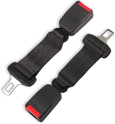 Extension and seat belt tensioner, 2 -piece car belt extension for pregnant women, loop extension, 7/8 inch metal tab, extension connector.. DIAYTAR Nigeria offers great deals, a huge product variety, and delivery in under a week.
