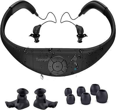 Waterproof mp3 player for Tayogoo IPX8 8 GB swimming headphones.. Buy better with DIAYTAR Nigeria — the ultimate e-commerce platform in Nigeria.