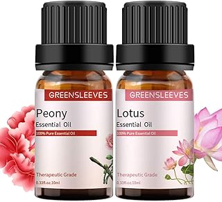 Box of essential oils of Lotus peony, 100 % pure essential oils for diffuser and humidifier - 2 x 10 mll.. DIAYTAR NIGERIA promises affordability and variety with every purchase, delivered in 5-8 days.