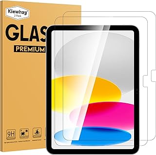 Kiewhay Dipal glass screen protector compatible with iPad 10th generation 2022 10.9 inches, [not for iPad pro] [Hardness 9H] [No bubbles] [Easy installation] HD tempered glass film 99.99 % - Lot of 2.. Explore the biggest product variety online — only at DIAYTAR Nigeria.