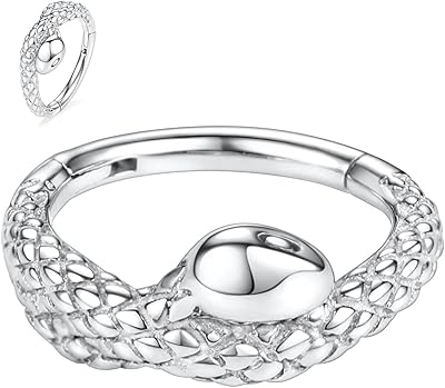 16g nose conch surgical steel ring helix conque tragus articulated earrings segment for women men cross heart design.. DIAYTAR NIGERIA connects Nigerians with quality products at affordable prices, delivered in 5-8 days nationwide.