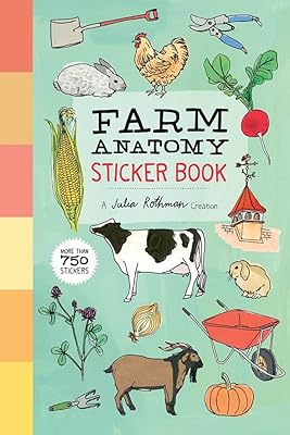 Book of stickers on agricultural anatomy: a creation by Julia Rothman; Over 750 stickers.. Shop smart with DIAYTAR NIGERIA's vast selection and enjoy affordable shipping in just 5-8 days.