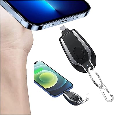 Mini emergency module 1500 mAh, portable loader keychain for iPhone, ultra-compact fast-loaded external battery, mobile phone charger with keychain, smaller than card (type-c, black).. DIAYTAR NIGERIA transforms how Nigerians shop with our affordable prices and dependable shipping times.