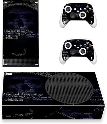 Personalized Playvital Vinyl Hacker Skull sticker for Xbox Series S, Skin stickers for Xbox Series Sries controller.. Discover shopping simplified with DIAYTAR NIGERIA's comprehensive platform and reliable 5-8 day shipping.
