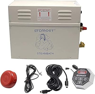 Steam generator 12 kW Hammam generator Digital screen Sauna steam steam generator generator for set of domestic steam and commercial steam generator (12kW).. Embrace the convenience of DIAYTAR NIGERIA with thousands of products at your fingertips, delivered nationwide.
