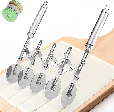5-wheeled buttons, stainless steel pizza cutter, extensible multi-level extensible pizza, pastry knife, bread, cookie, paste divisor.. Experience hassle-free shopping with DIAYTAR NIGERIA's user-friendly platform and prompt delivery service.