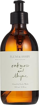 Hand cleanser and Plum & Ashby Oakmoss and Thym 300 ml body.. DIAYTAR Nigeria: Shopping that fits your budget and your schedule.