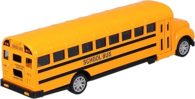 Capilock school bus model toy, cars molded under yellow alloy pressure, car toy to shoot for children (size L, 1:24).. Easy checkout, quick delivery — shop now on DIAYTAR Nigeria.