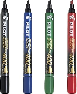 Experimental set of permanent markers with fourth -colored beveled.. Shop efficiently from anywhere with DIAYTAR NIGERIA's comprehensive platform and quick delivery options.