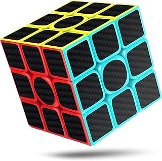 Rubix 3x3x3 Speed ​​Cube, Magic Cubes of speeds in carbon fiber, improved edition, black.. Shop smarter with Nigeria's premier e-commerce platform, featuring affordable products delivered nationwide.